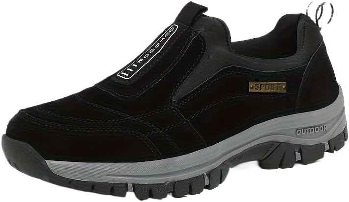 Мужские лоферы - обувь без шнурков с нескользящей подошвой, верх из ПУ, текстильная подкладка - подходит для всех сезонов Hhhchpm, черный
Мужские лоферы - обувь без шнурков с нескользящей подошвой, верх из ПУ, текстильная подкладка - подходит для всех сезонов Hhhchpm, черный