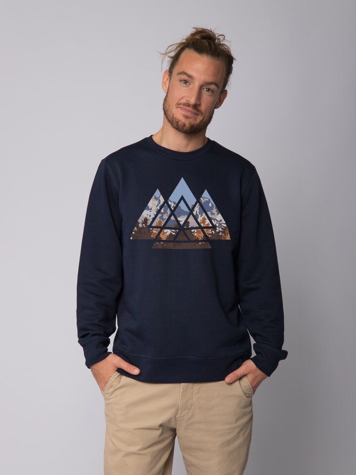 Толстовка wat Apparel Geometric Landscape, темно-синий 
Толстовка wat Apparel Geometric Landscape, темно-синий