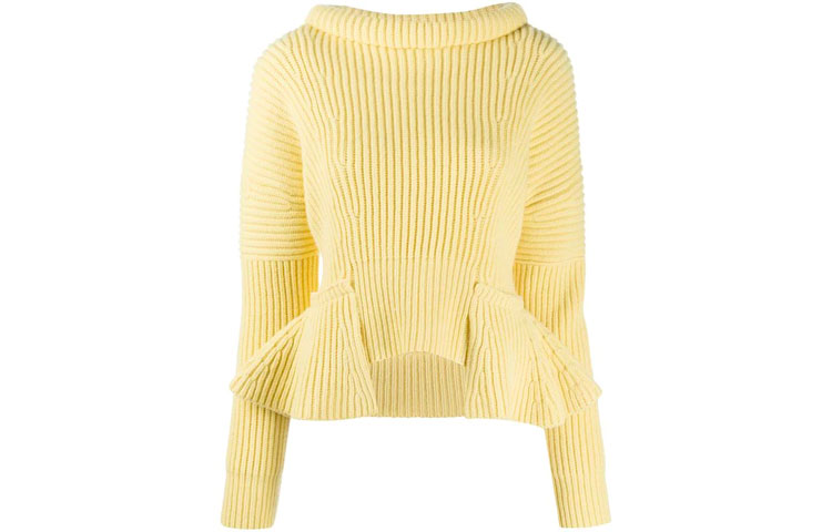 Alexander McQueen Свитер FW21 женский желтый
Alexander McQueen Свитер FW21 женский желтый