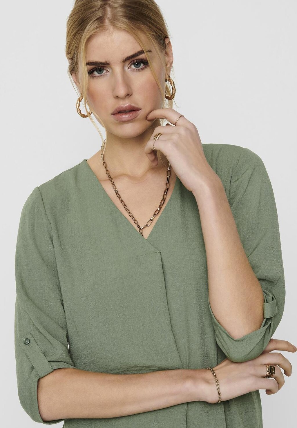 Блузка Divya 3/4 JDY, морские брызги
Блузка Divya 3/4 JDY, морские брызги