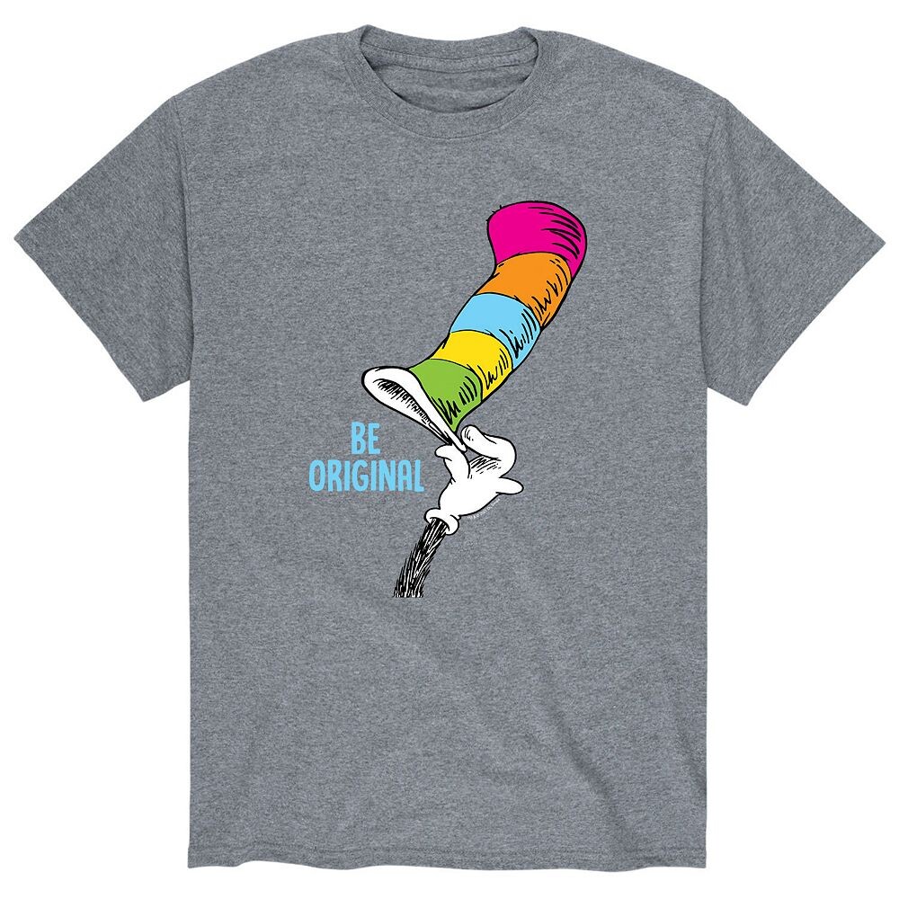 Мужская футболка Dr. Seuss Be Original Licensed Character, серый
Мужская футболка Dr. Seuss Be Original Licensed Character, серый