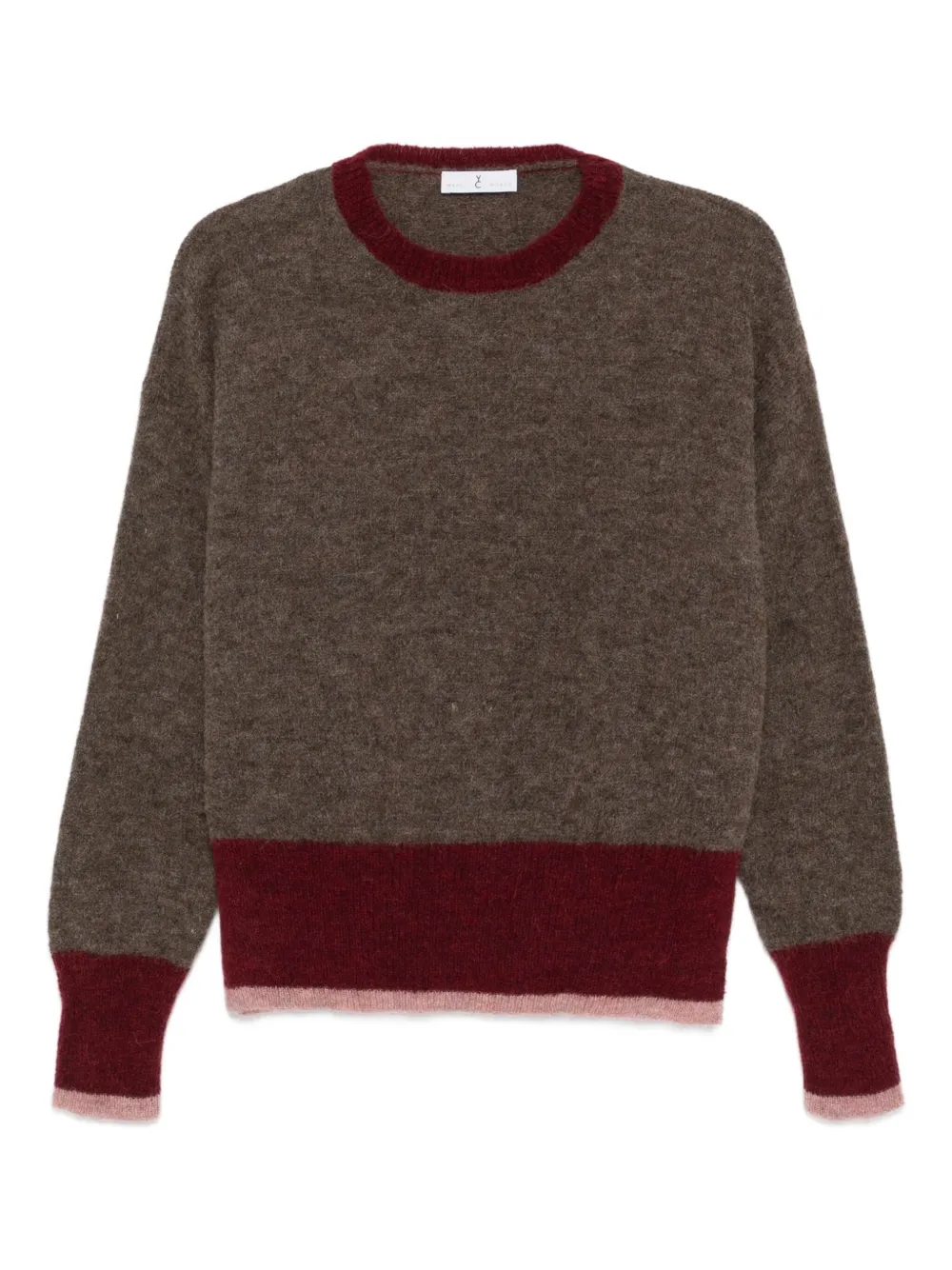 Свитер с круглым вырезом Why Ci, коричневый
Свитер с круглым вырезом Why Ci, коричневый