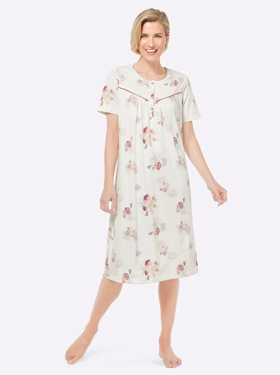 Ночная рубашка " Wäschepur" "Ночная рубашка", цвет Champagner-Bedruckt
Ночная рубашка " Wäschepur" "Ночная рубашка", цвет Champagner-Bedruckt