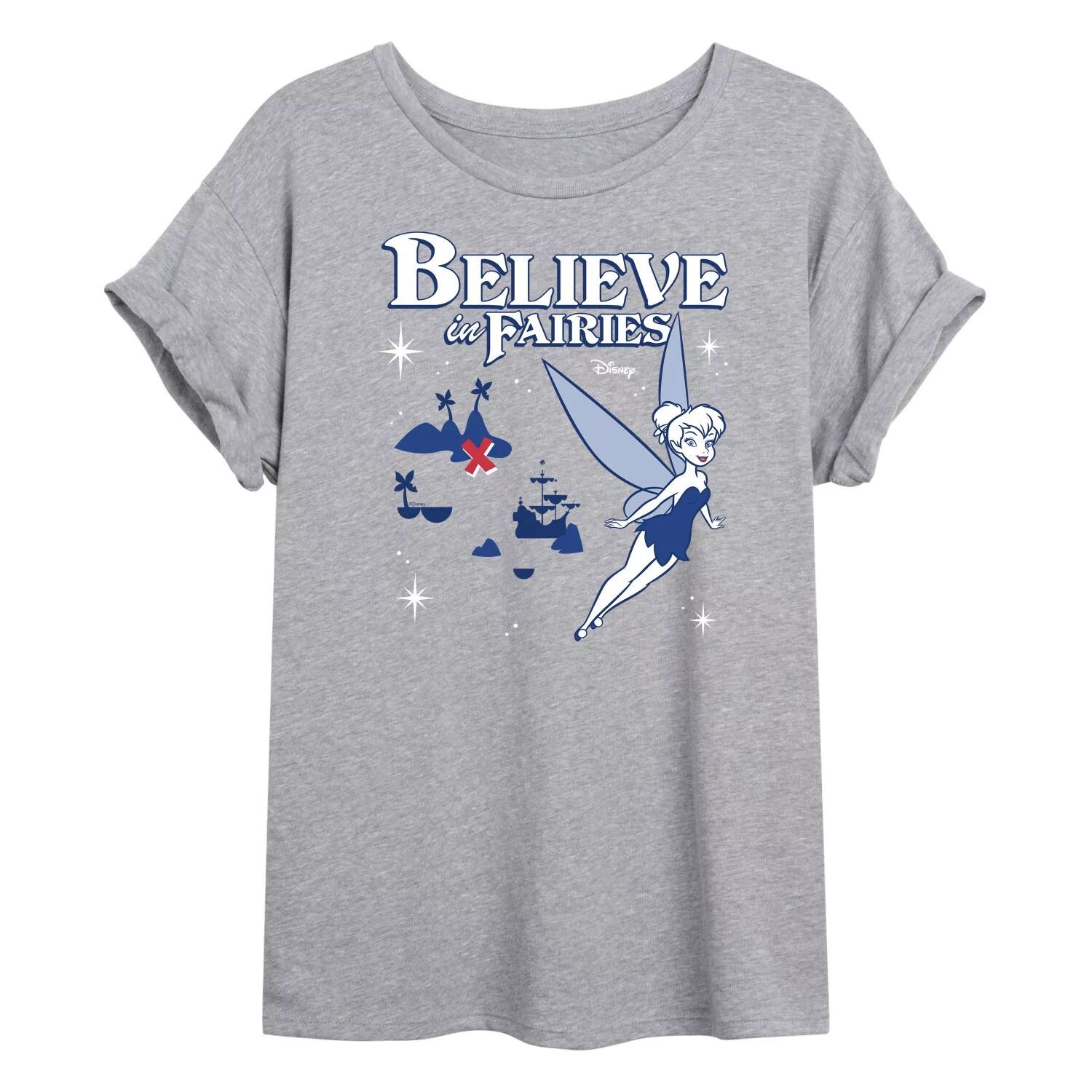 Футболка с струящимся рисунком Disney's Peter Pan Juniors Believe In Fairies Disney
Футболка с струящимся рисунком Disney's Peter Pan Juniors Believe In Fairies Disney