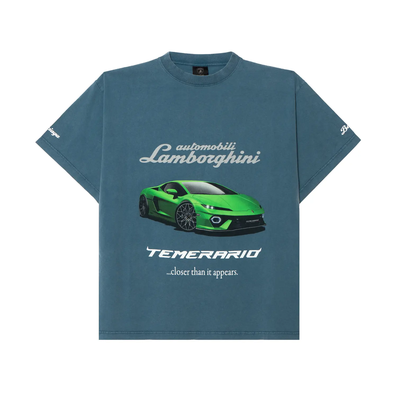 Футболка Oversized X Automobili Lamborghini Balenciaga, синий
Футболка Oversized X Automobili Lamborghini Balenciaga, синий