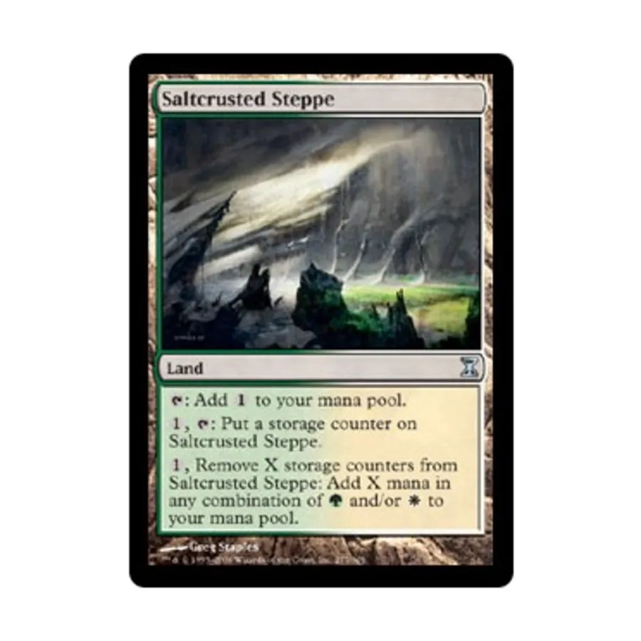 CCG Соляная степь (U), MTG - Time Spiral
CCG Соляная степь (U), MTG - Time Spiral