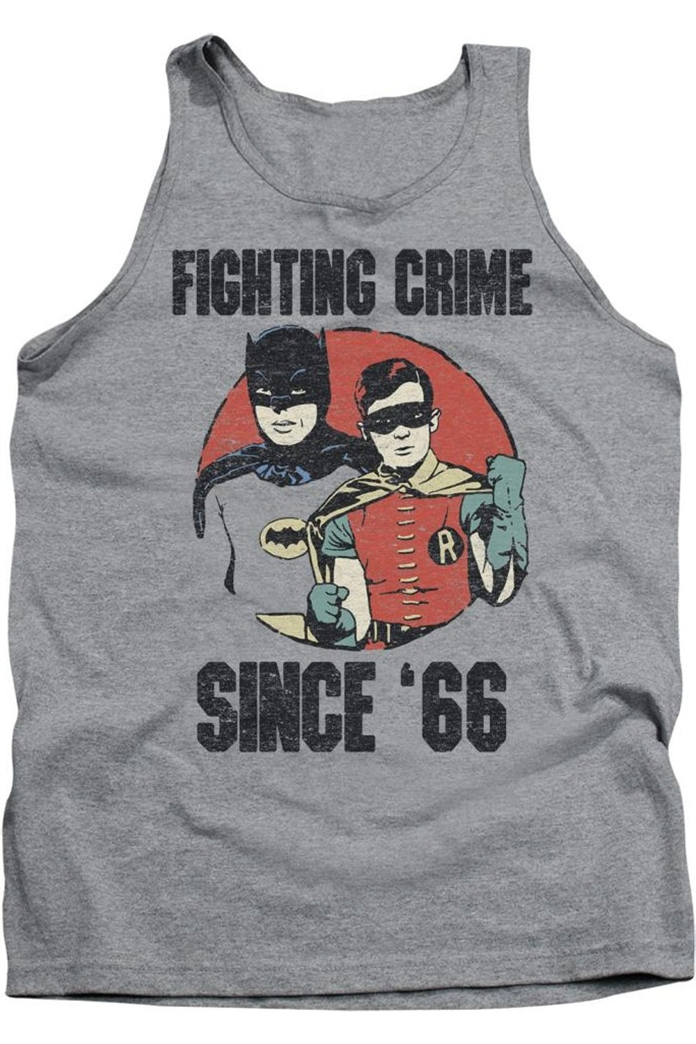 Бэтмен Классический ТВ с 66 лет Майка для взрослых Gildan, цвет athletic heather
Бэтмен Классический ТВ с 66 лет Майка для взрослых Gildan, цвет athletic heather