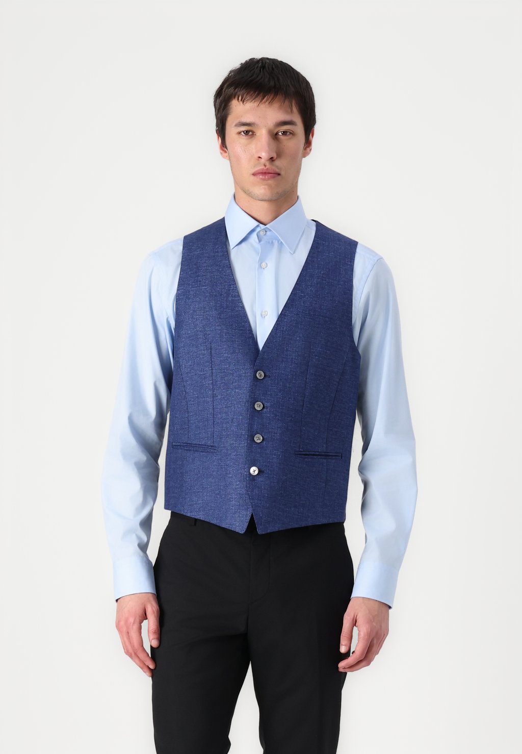 Жилет для костюма HUGE BOSS, темно-синий
Жилет для костюма HUGE BOSS, темно-синий