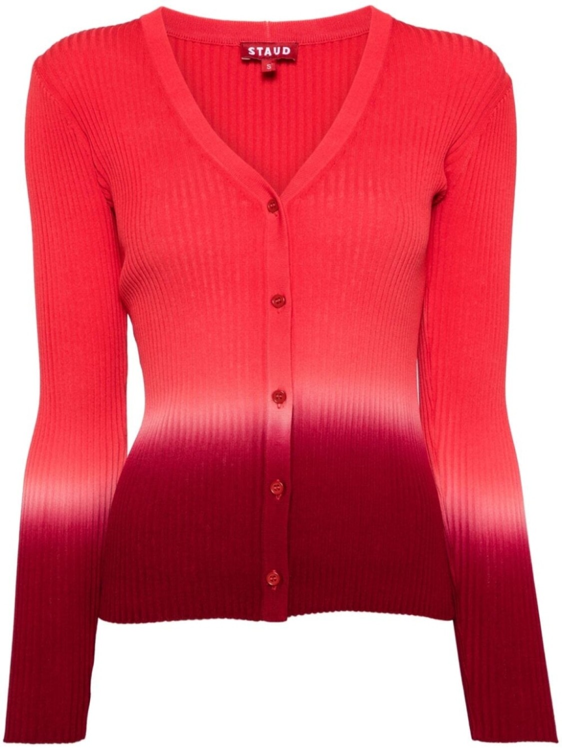 STAUD футболка с ребристым карманом, красный
STAUD футболка с ребристым карманом, красный