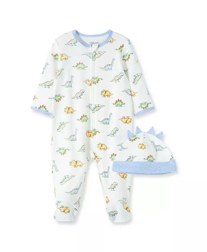 Комплект комбинезона и кепки с диномитовой ножкой для маленьких мальчиков, 2 предмета Little Me
Комплект комбинезона и кепки с диномитовой ножкой для маленьких мальчиков, 2 предмета Little Me