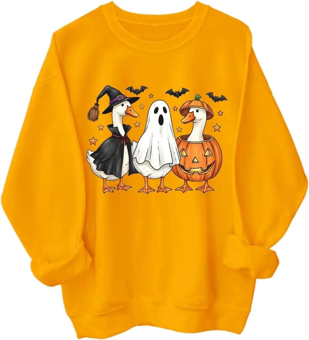 Толстовка с капюшоном Goose Halloween, длинный рукав, принт с призраком
Толстовка с капюшоном Goose Halloween, длинный рукав, принт с призраком