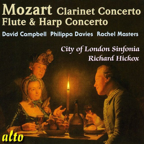 CD диск Mozart / Campbell / Davies / Masters / Hickox: Concertos for Clarinet & Flute & Harp 
CD диск Mozart / Campbell / Davies / Masters / Hickox: Concertos for Clarinet & Flute & Harp