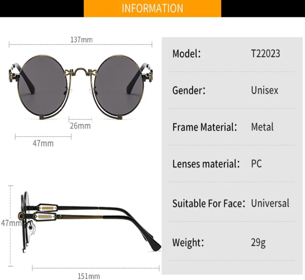 MUTYNE Модные круглые солнцезащитные очки для женщин и мужчин с градиентными линзами, оправой из сплава с резьбой, роскошные винтажные солнцезащитные очки UV400, C7
MUTYNE Модные круглые солнцезащитные очки для женщин и мужчин с градиентными линзами, оправой из сплава с резьбой, роскошные винтажные солнцезащитные очки UV400, C7