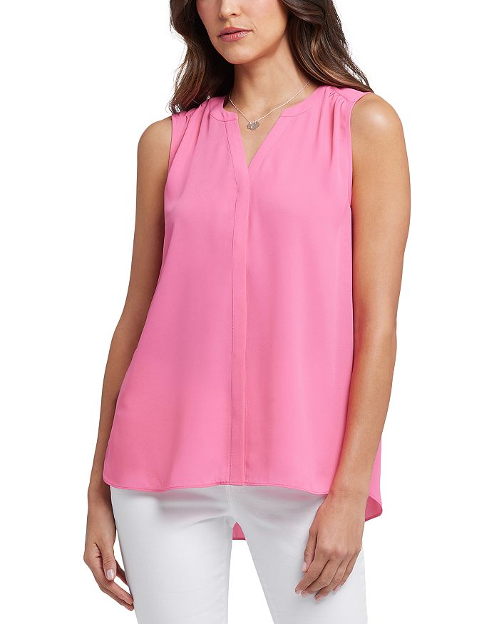 Блузка без рукавов со складками на спине NYDJ, желтый
Блузка без рукавов со складками на спине NYDJ, желтый