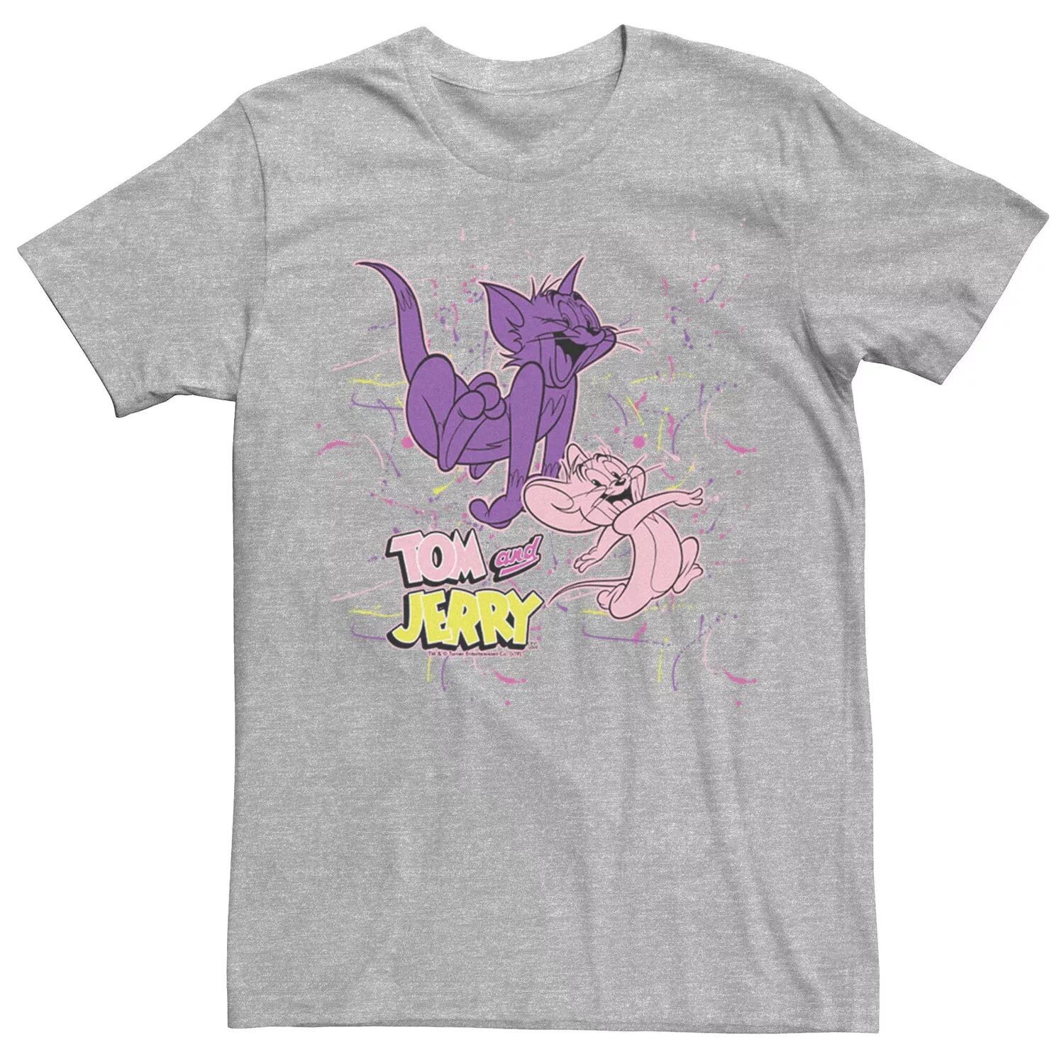 Мужская футболка с плакатом Looney Tunes Tom & Jerry Splatter Paint Licensed Character, Коричневый, Мужская футболка с плакатом Looney Tunes Tom & Jerry Splatter Paint Licensed Character
Мужская футболка с плакатом Looney Tunes Tom & Jerry Splatter Paint Licensed Character, Коричневый, Мужская футболка с плакатом Looney Tunes Tom & Jerry Splatter Paint Licensed Character