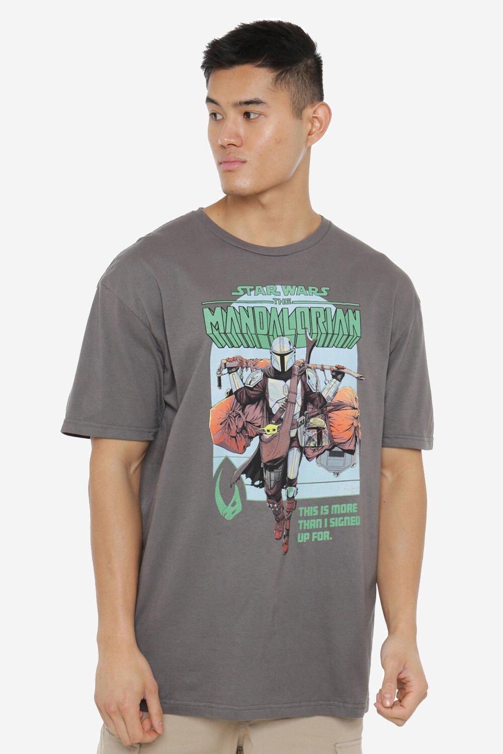 Мандалорец подписался на футболку Star Wars, серый
Мандалорец подписался на футболку Star Wars, серый