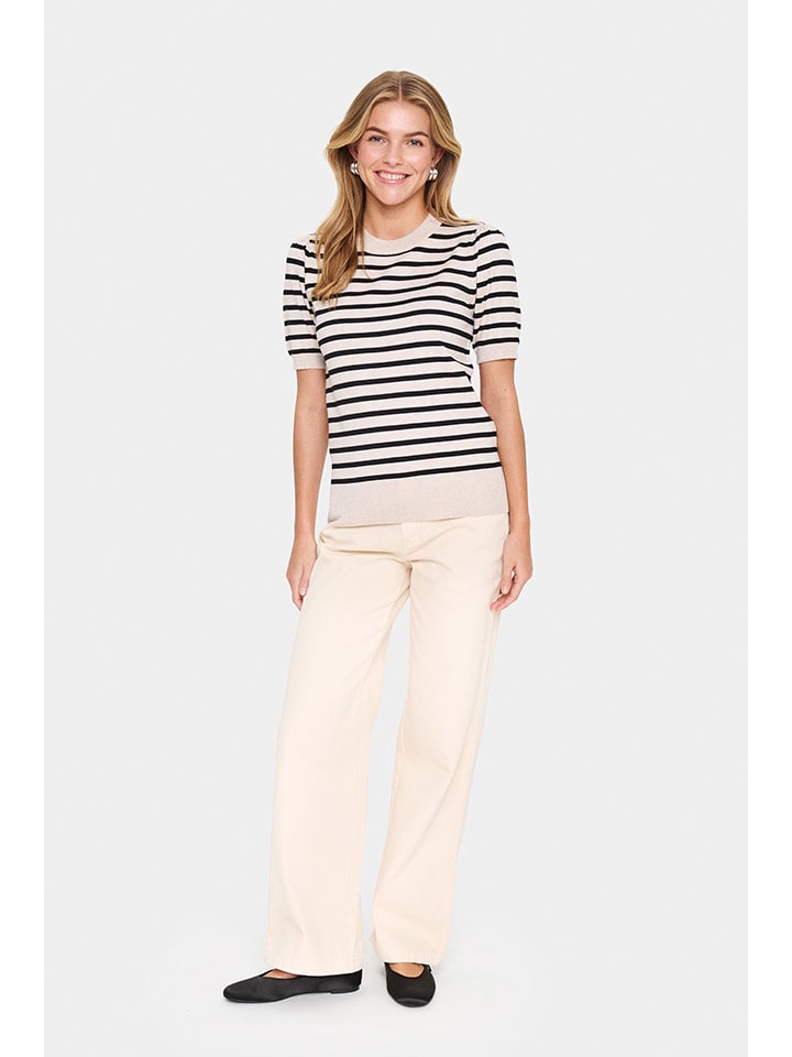 SAINT TROPEZ Бежевая вязаная рубашка
SAINT TROPEZ Бежевая вязаная рубашка