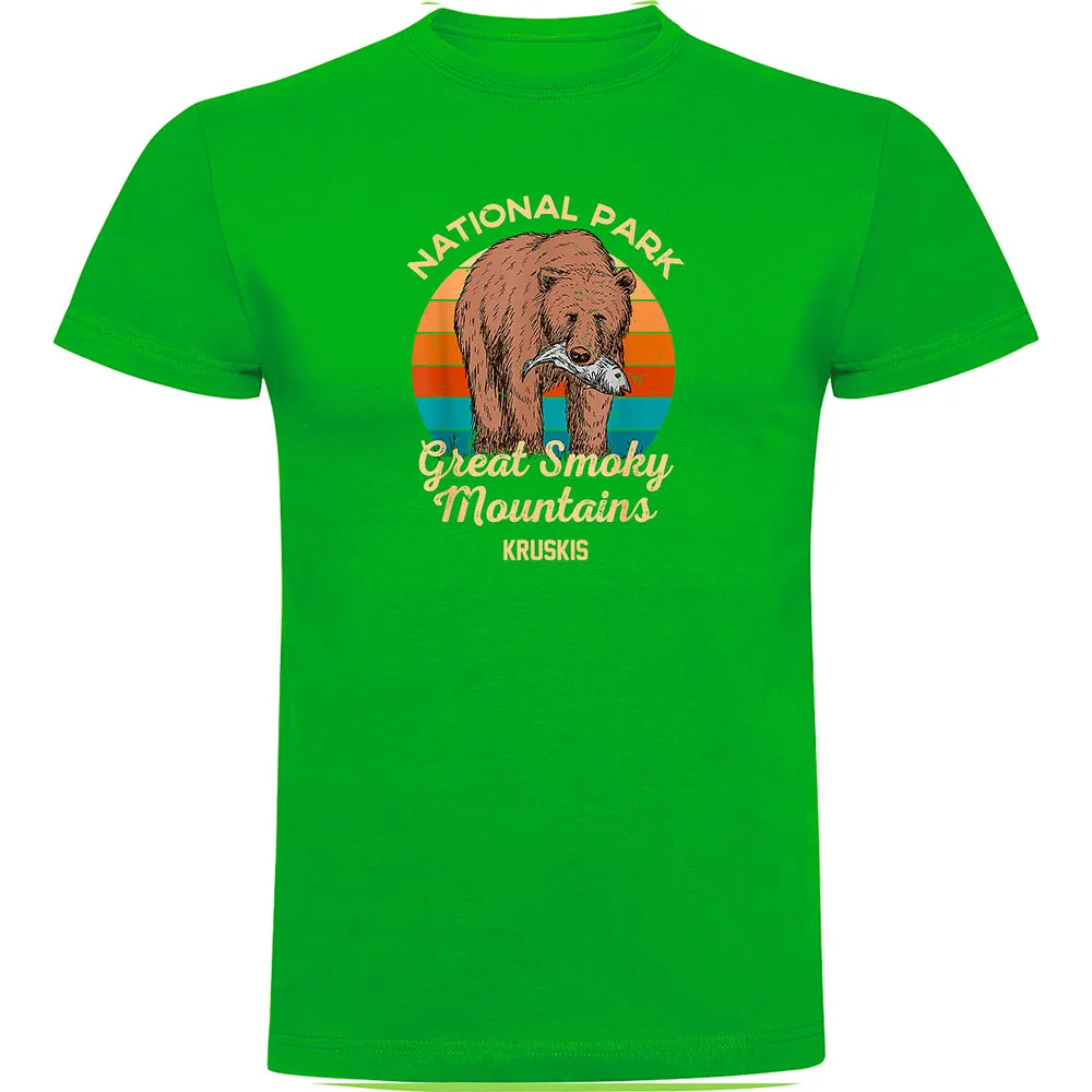 Футболка с коротким рукавом Kruskis Great Smoky Mountains, зеленый
Футболка с коротким рукавом Kruskis Great Smoky Mountains, зеленый