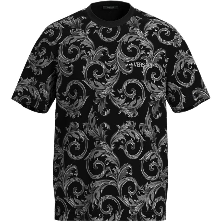 VERSACE Футболка мужская черная, Черный, VERSACE Футболка мужская черная
VERSACE Футболка мужская черная, Черный, VERSACE Футболка мужская черная