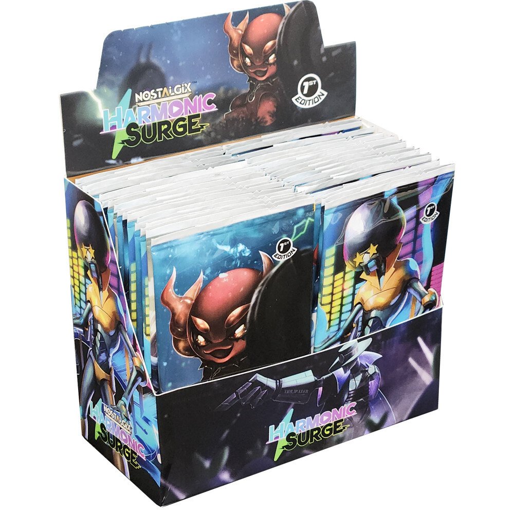 Карточная игра Nostalgix Nostalgix TCG: Harmonic Surge 1st Edition - Booster Box (36)
Карточная игра Nostalgix Nostalgix TCG: Harmonic Surge 1st Edition - Booster Box (36)