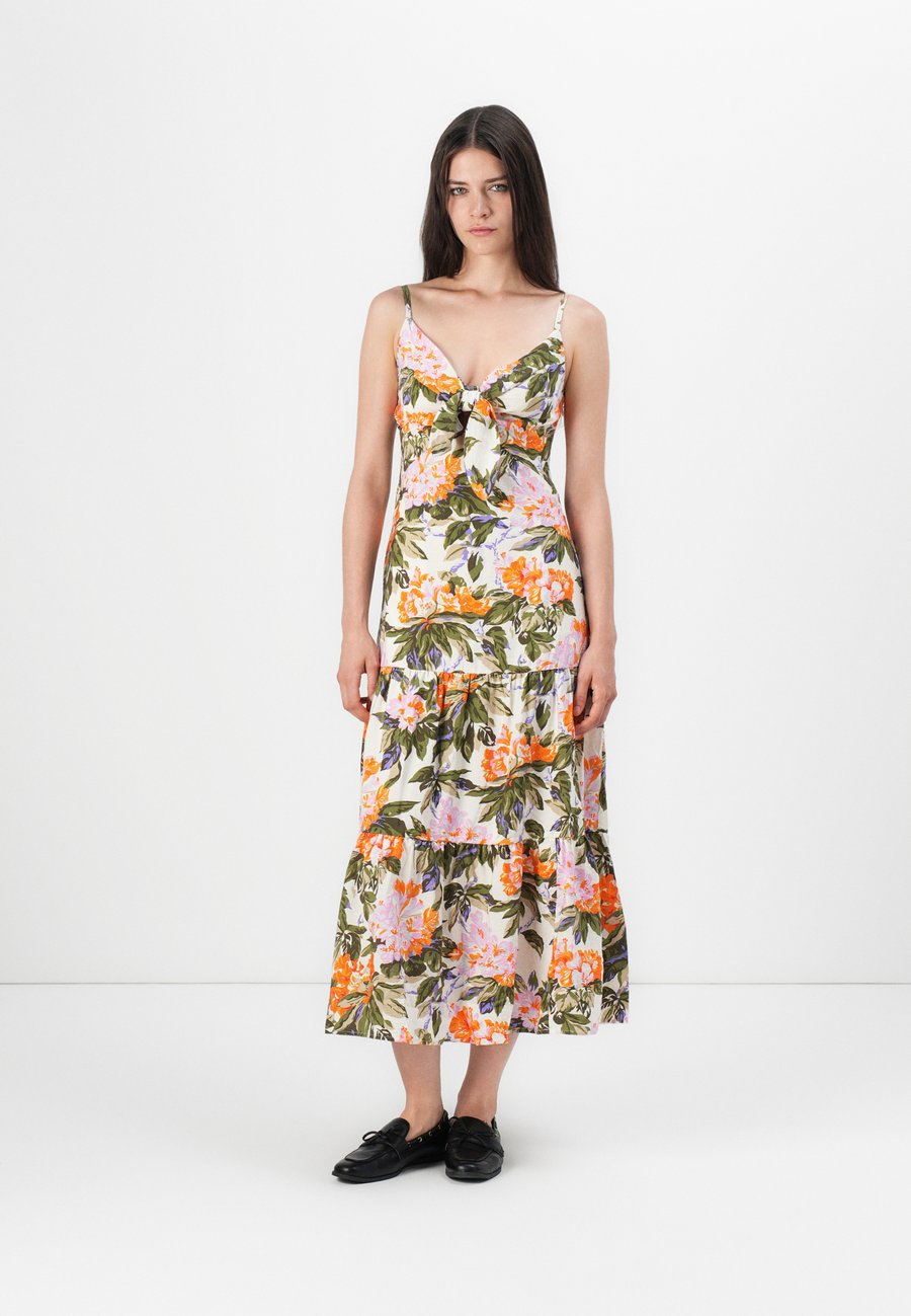 Платье GAP V NECK TIERED MAXI, Neon Orange/Pink Flora/Orange
Платье GAP V NECK TIERED MAXI, Neon Orange/Pink Flora/Orange