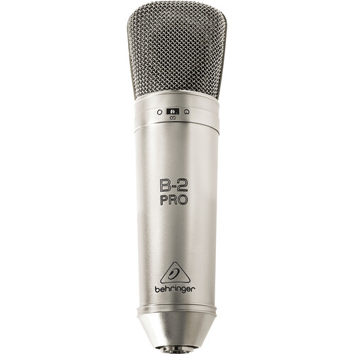 Многодиапазонный Конденсаторный микрофон Behringer B-2 Pro с двойной большой диафрагмой
Многодиапазонный Конденсаторный микрофон Behringer B-2 Pro с двойной большой диафрагмой