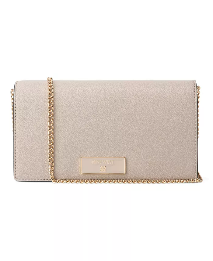 Сумка кросс-боди Mary Phone Chain Nine West, серый 
Сумка кросс-боди Mary Phone Chain Nine West, серый