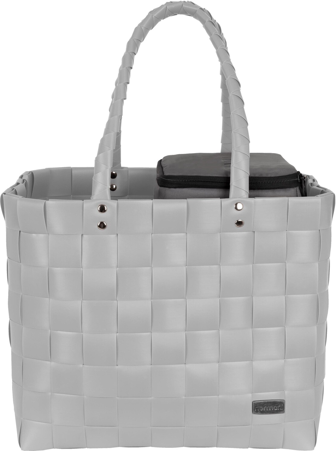 Сумка шоппер normani Flechtkorb mit kleiner Kühltasche, светло-серый
Сумка шоппер normani Flechtkorb mit kleiner Kühltasche, светло-серый