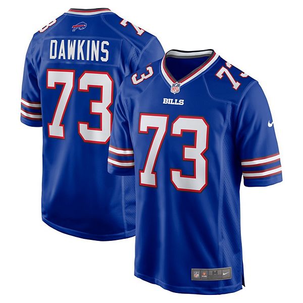 Мужская игровая футболка Dion Dawkins Royal Buffalo Bills Nike
Мужская игровая футболка Dion Dawkins Royal Buffalo Bills Nike