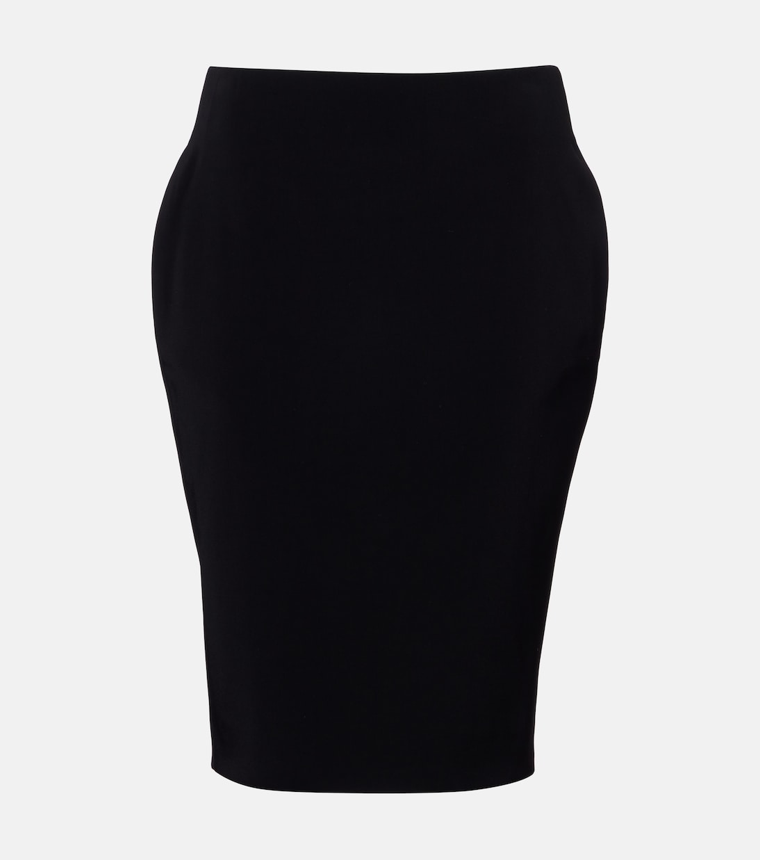 Юбка-карандаш с высокой талией Saint Laurent, Noir 
Юбка-карандаш с высокой талией Saint Laurent, Noir