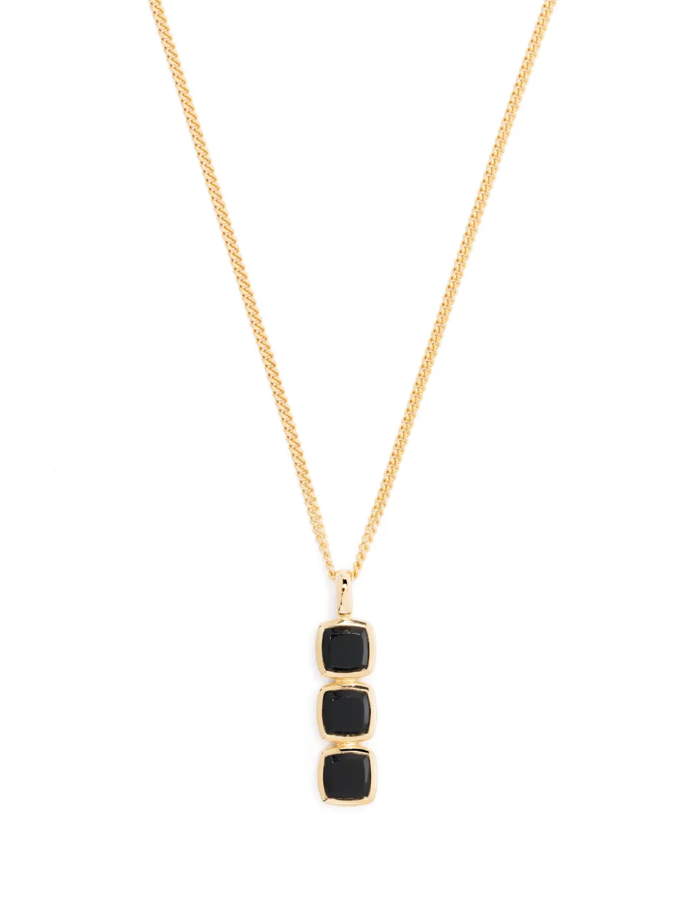 Миниатюрное ожерелье с подвеской-подушкой Tom Wood, золотой
Миниатюрное ожерелье с подвеской-подушкой Tom Wood, золотой