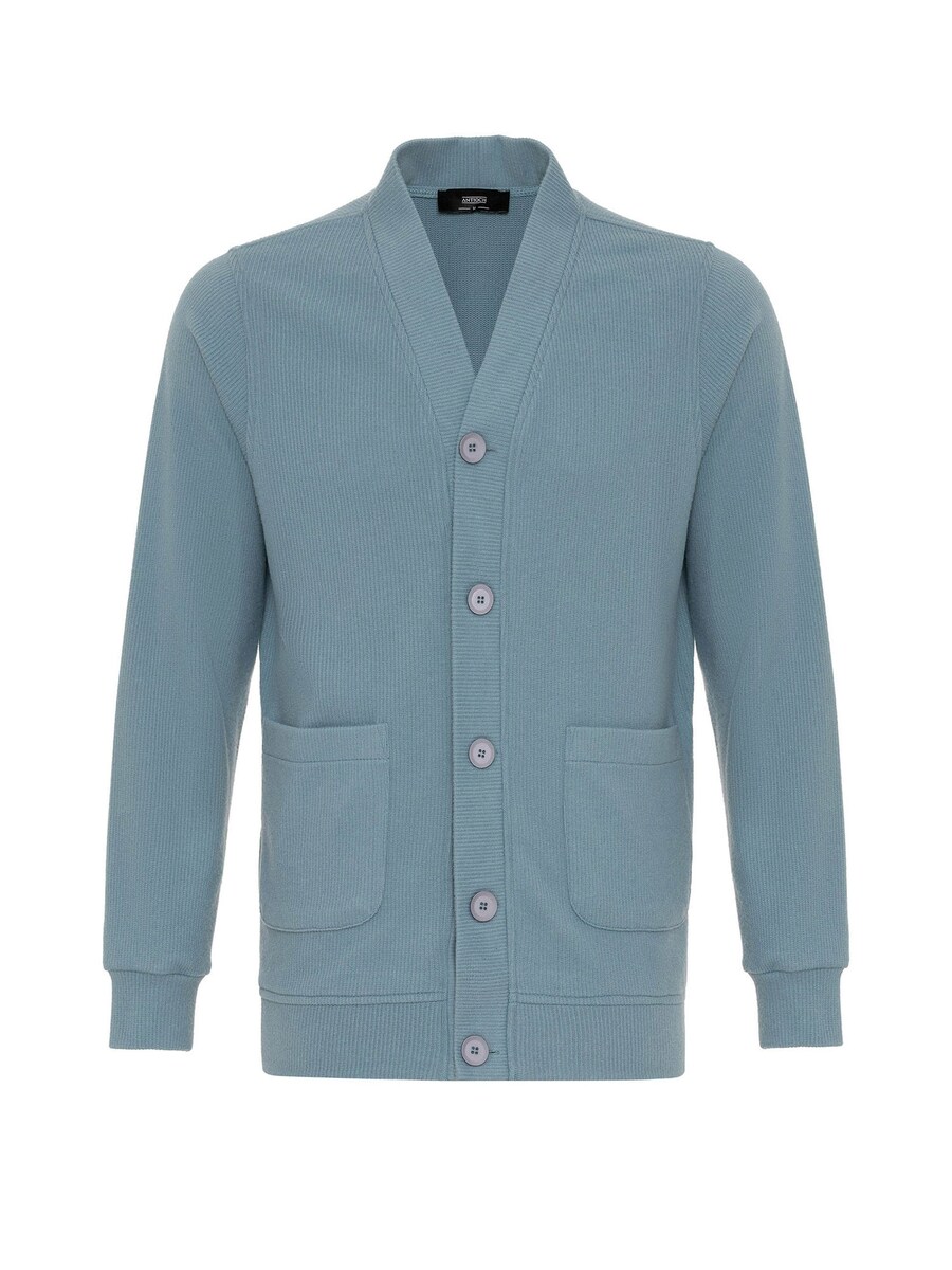 Вязаный кардиган Antioch Knit Cardigan, синий 
Вязаный кардиган Antioch Knit Cardigan, синий