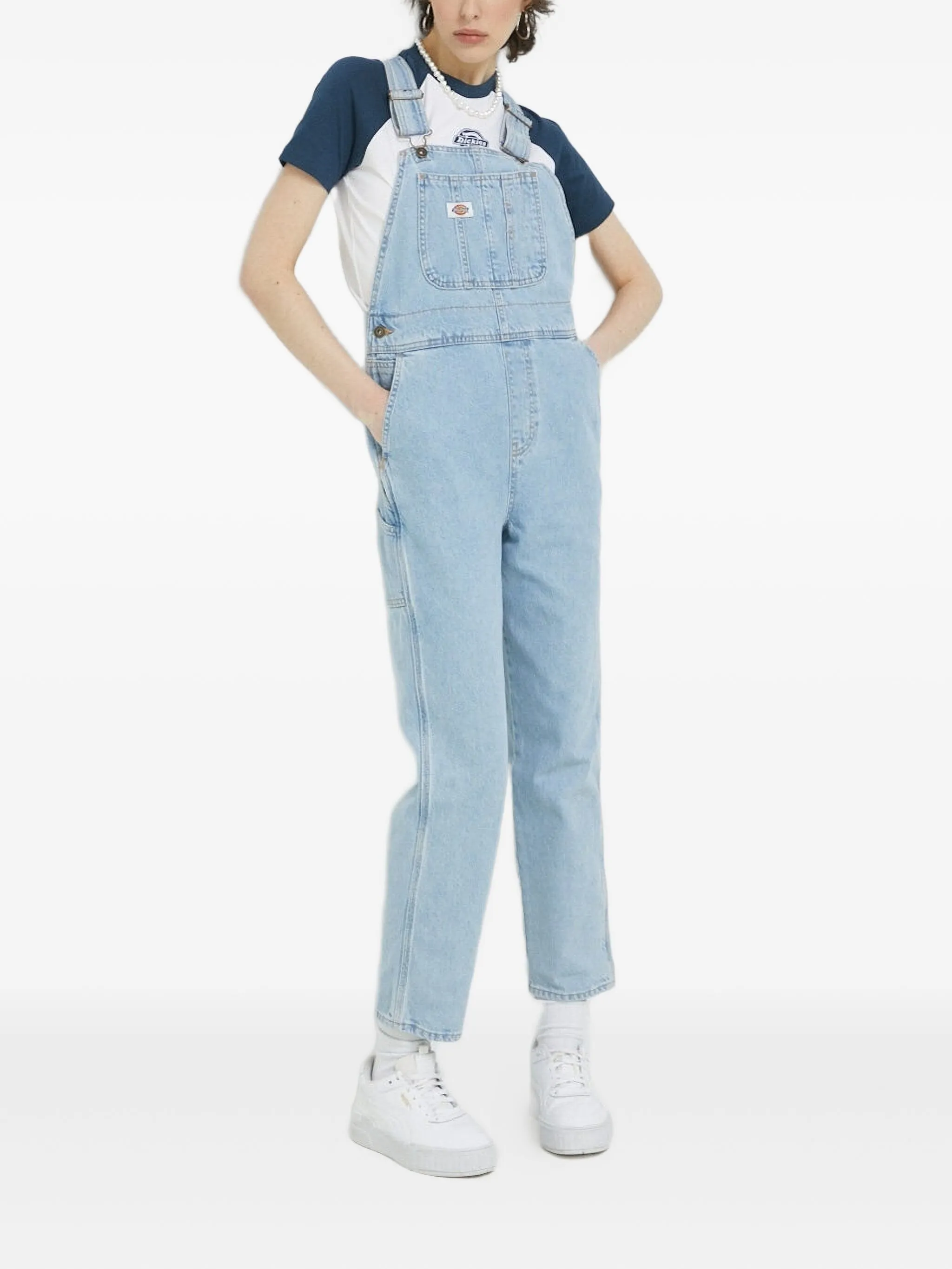 Джинсовый комбинезон на пуговицах Dickies, синий
Джинсовый комбинезон на пуговицах Dickies, синий