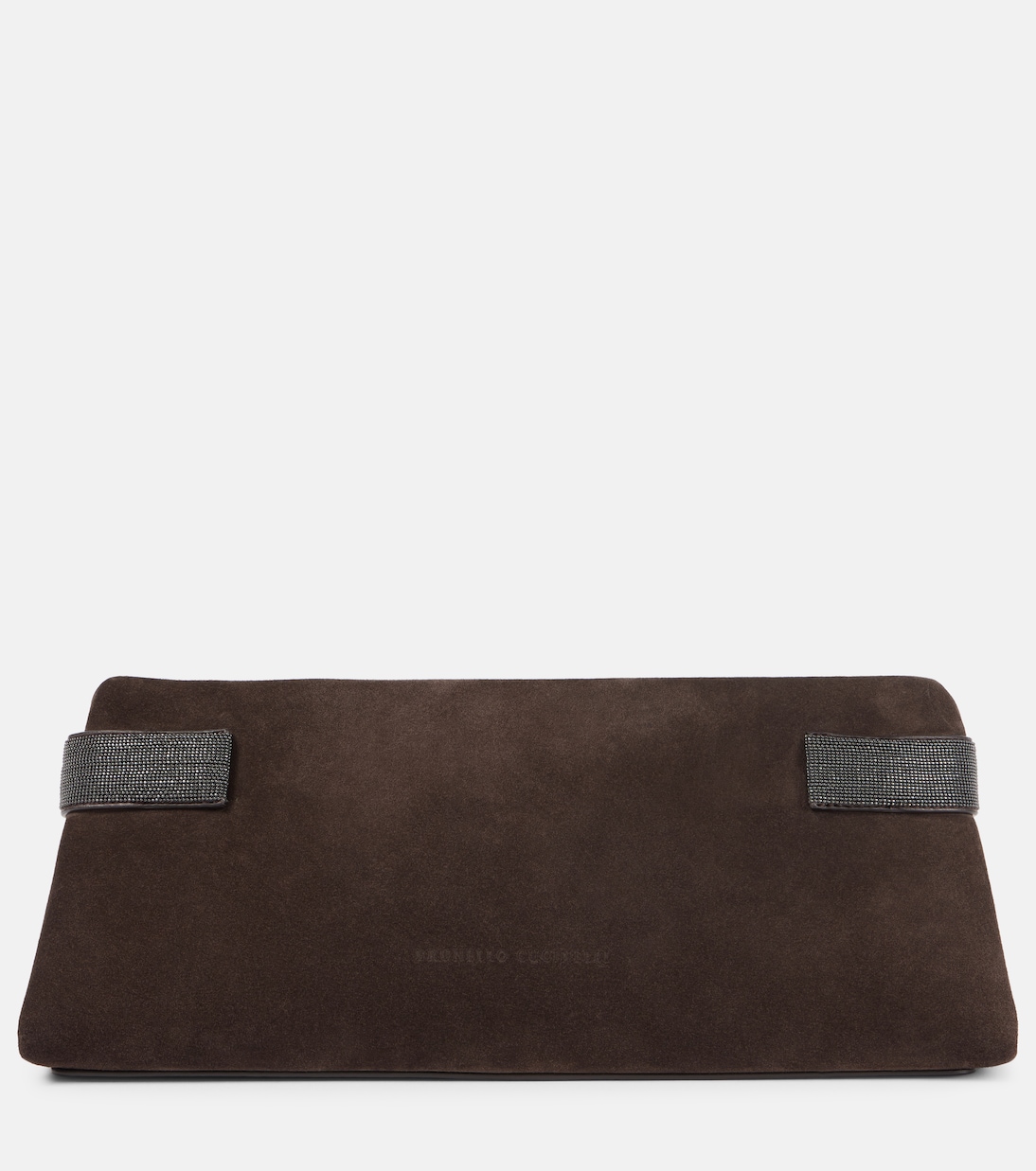 Клатч из замши Monili Brunello Cucinelli, Corvino
Клатч из замши Monili Brunello Cucinelli, Corvino