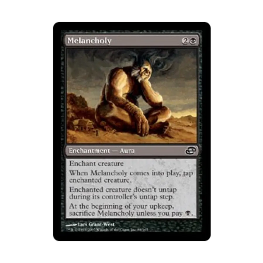 CCG Меланхолия (С) (Фольга), MTG - Planar Chaos
CCG Меланхолия (С) (Фольга), MTG - Planar Chaos