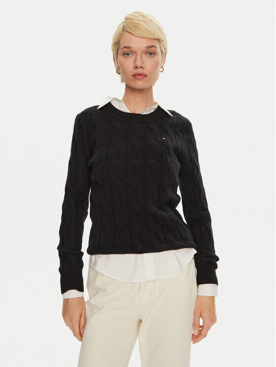 Свитер обычного кроя Tommy Hilfiger, черный
Свитер обычного кроя Tommy Hilfiger, черный