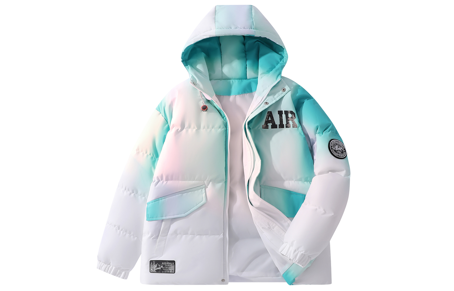 Пуховик Unisex Airwalk, синий/зеленый
Пуховик Unisex Airwalk, синий/зеленый