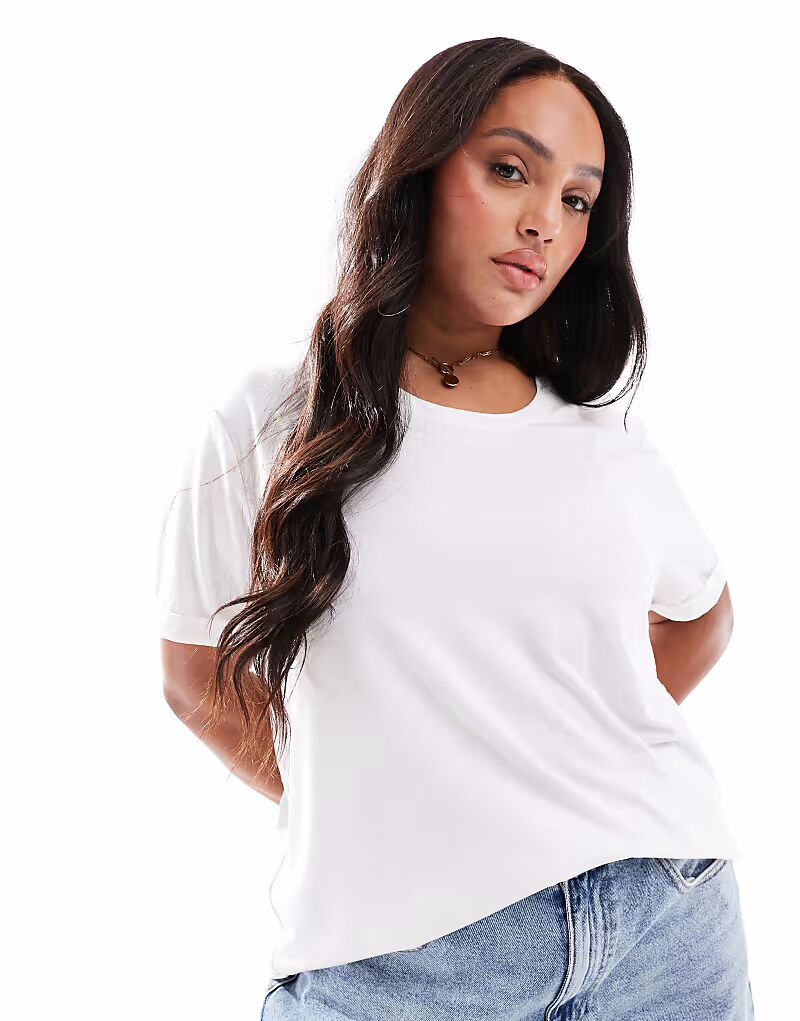 Футболка ONLY Curve складная белая
Футболка ONLY Curve складная белая