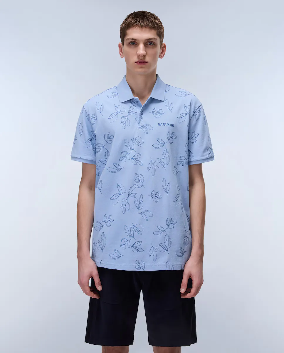 Brolio мужская рубашка-поло из пике с короткими рукавами Napapijri, светло-голубой
Brolio мужская рубашка-поло из пике с короткими рукавами Napapijri, светло-голубой