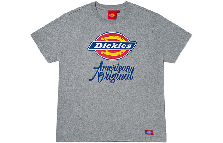 Футболка унисекс светло-серая Dickies, серый
Футболка унисекс светло-серая Dickies, серый