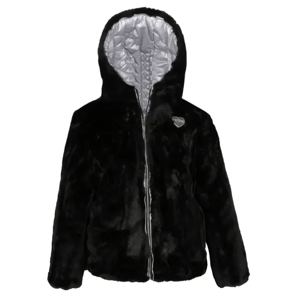 Двусторонняя куртка стандартного кроя Guess, черный
Двусторонняя куртка стандартного кроя Guess, черный