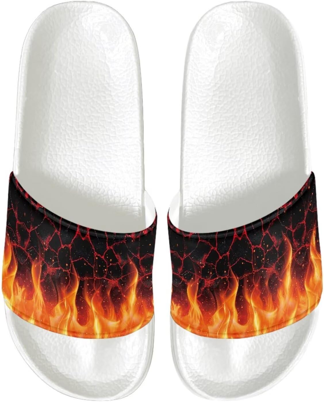 Мужские шлепанцы с плоской подошвой, нескользящие, быстро сохнущие, для душа, для ванной комнаты, для улицы и дома Jrysaedy, Flame Lava
Мужские шлепанцы с плоской подошвой, нескользящие, быстро сохнущие, для душа, для ванной комнаты, для улицы и дома Jrysaedy, Flame Lava
