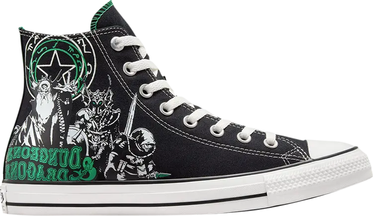 Кроссовки Dungeons & Dragons x Chuck Taylor All Star High 'Black Green', черный
Кроссовки Dungeons & Dragons x Chuck Taylor All Star High 'Black Green', черный
