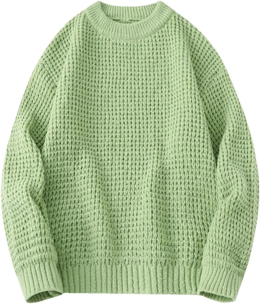 Мужской вязаный свитер зимний повседневный оверсайз
Мужской вязаный свитер зимний повседневный оверсайз