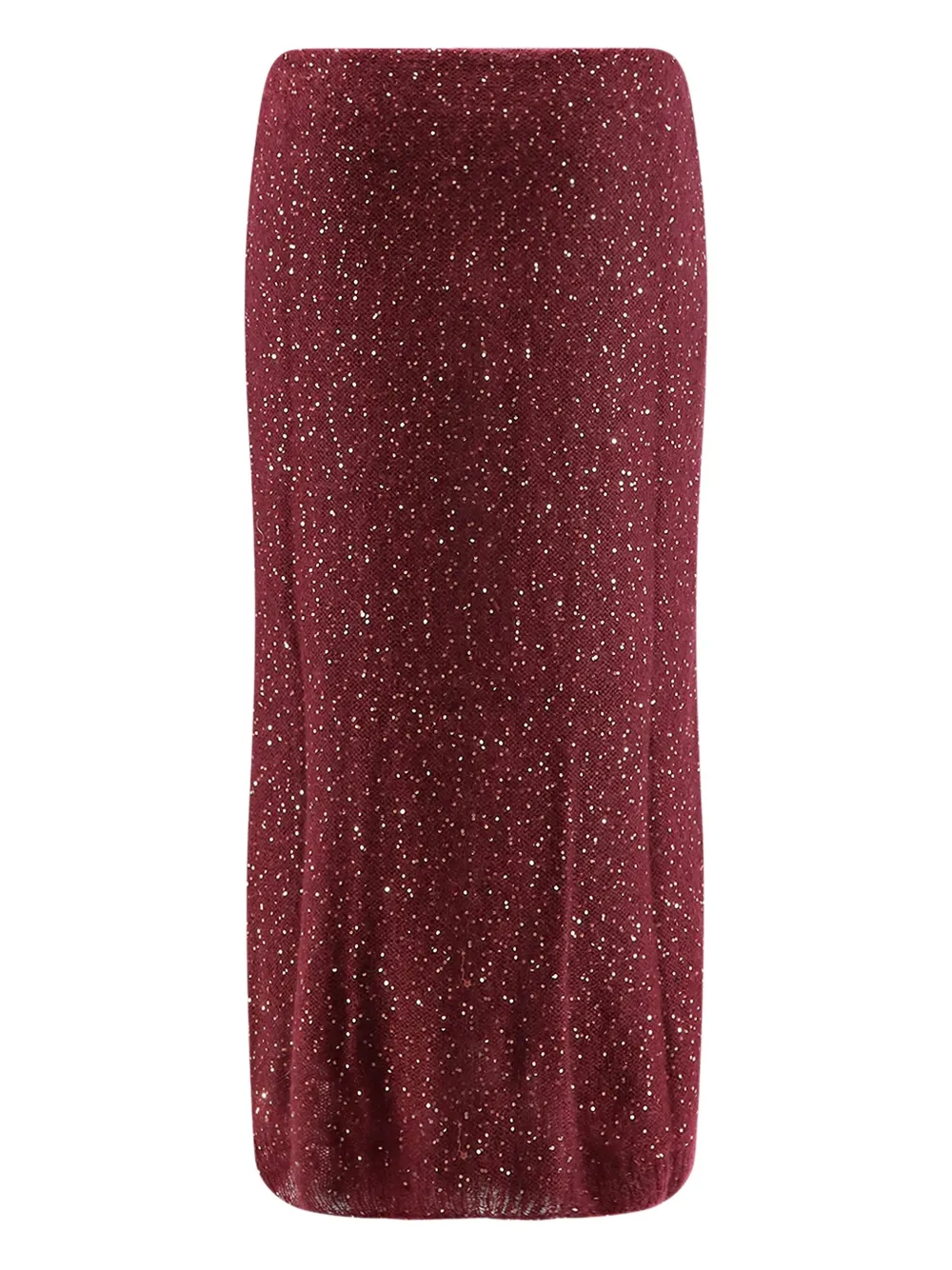 Юбка миди с пайетками Nude, красный
Юбка миди с пайетками Nude, красный