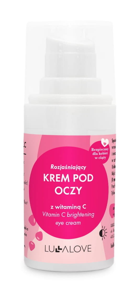Осветляющий крем для кожи вокруг глаз Lullalove с витамином С
Осветляющий крем для кожи вокруг глаз Lullalove с витамином С