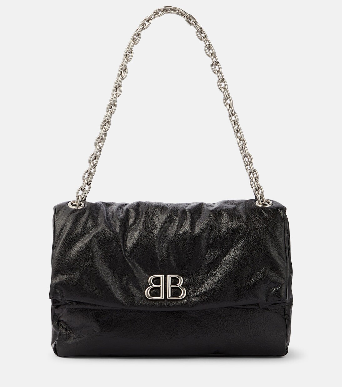 Кожаная сумка через плечо monaco среднего размера Balenciaga, черный
Кожаная сумка через плечо monaco среднего размера Balenciaga, черный