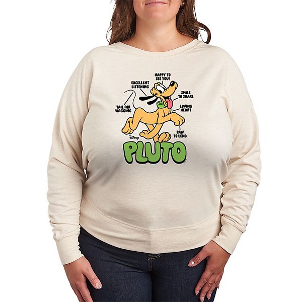 Plus size футболка с длинным рукавом Pluto Diagram French Terry Disney, Beige
Plus size футболка с длинным рукавом Pluto Diagram French Terry Disney, Beige