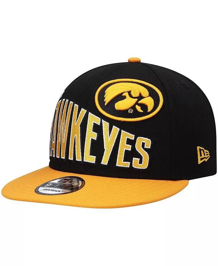 Мужская черная двухцветная шляпа Snapback Iowa Hawkeyes в винтажном стиле Wave 9FIFTY New Era, черный
Мужская черная двухцветная шляпа Snapback Iowa Hawkeyes в винтажном стиле Wave 9FIFTY New Era, черный