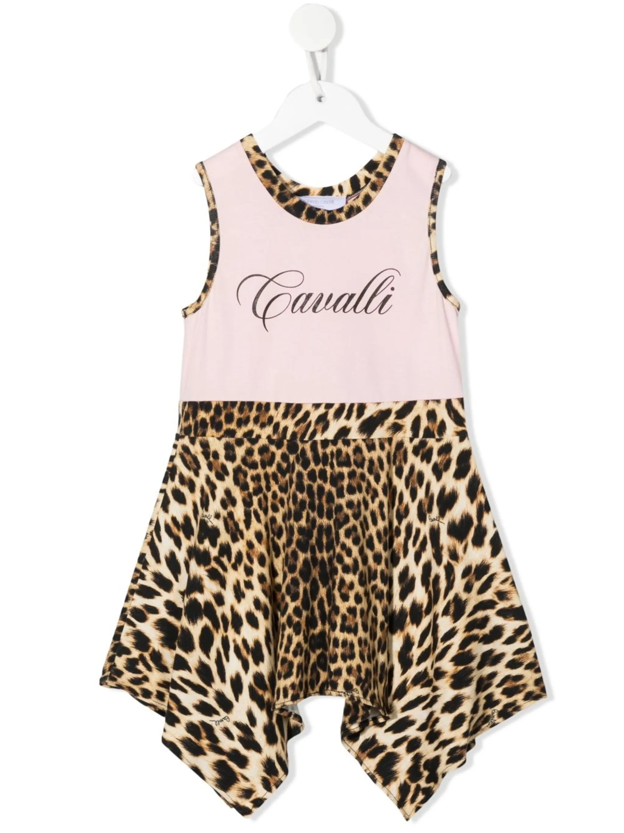 Платье асимметричного кроя с леопардовым принтом Roberto Cavalli Junior, нейтральный
Платье асимметричного кроя с леопардовым принтом Roberto Cavalli Junior, нейтральный